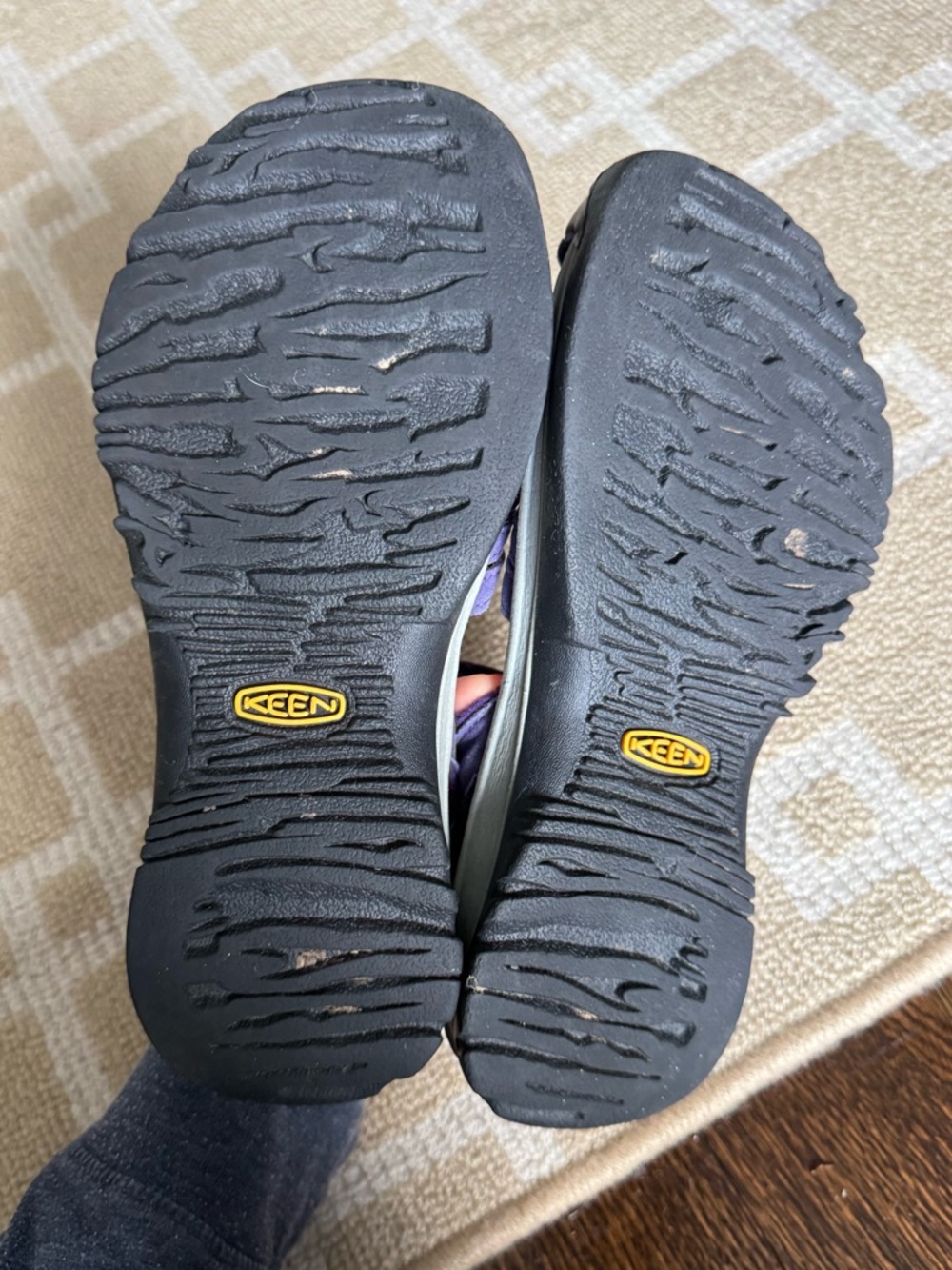 KEEN Rose Sport Sandals Waterproof Comfort Hiking Shoes Outdoor Trail Purple 6 - Picture 3 of 12